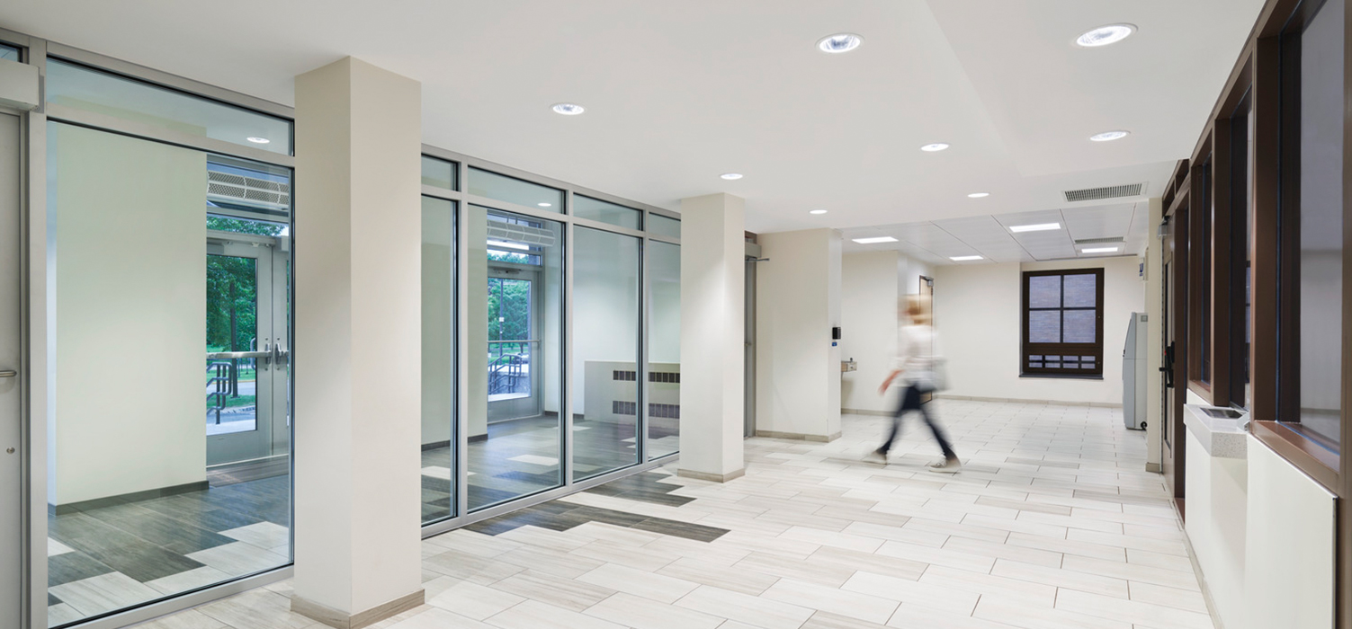 Creedmoor PC Lobby by Architectural Resources